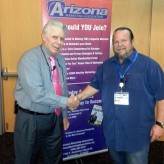 G2 with Chuck Trautman at the Arizona Marketing Association